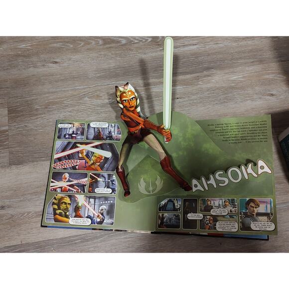 Heroes A Pop up Storybook Star Wars The Clone Wars Valois Rob hardcover - Picture 4 of 8